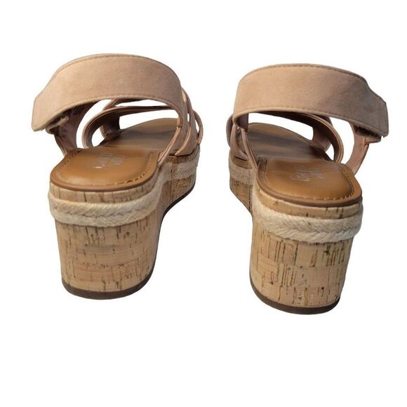 FRANCO SARTO NESSA ESPADRILLE WEDGE SANDAL (Size 11M) - Picture 5 of 10